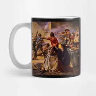 The Battle of the Alamo 1836 Mug